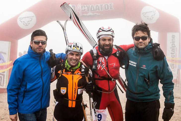 3rd Olympus Ski Mountaineering Team Race