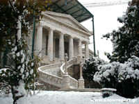 National Library in snow